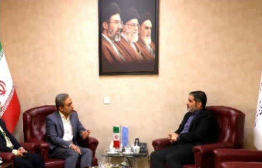 دیدار مدیرکل هواشناسی استان تهران با رییس سازمان مدیریت و برنامه‌ریزی استان تهران